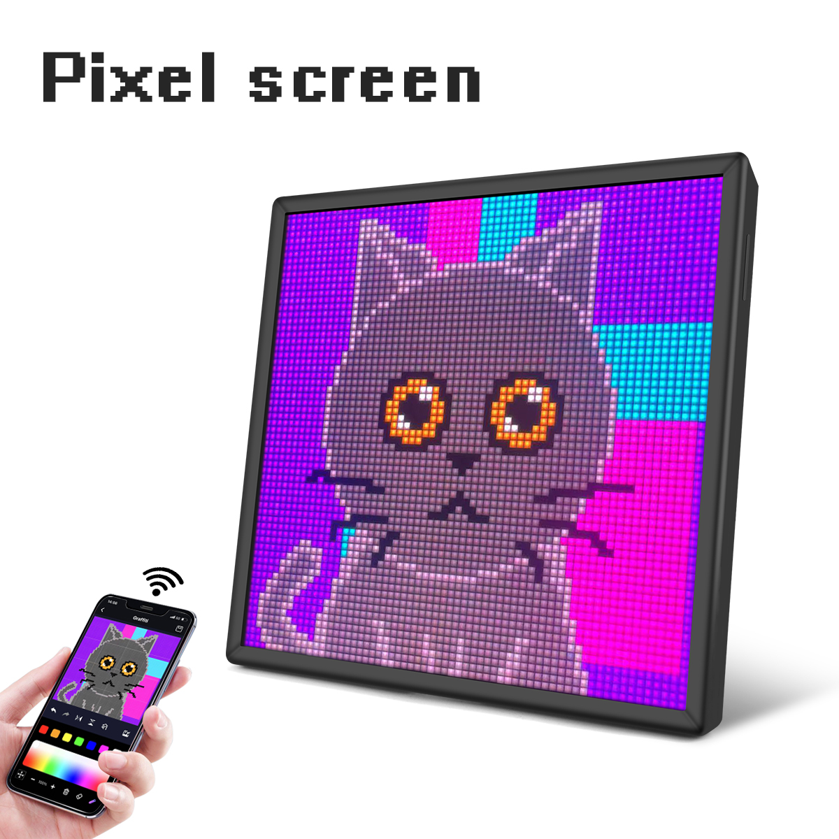 Pixel Art Led Panel - Smart RGB USB LED Matrix Pixel