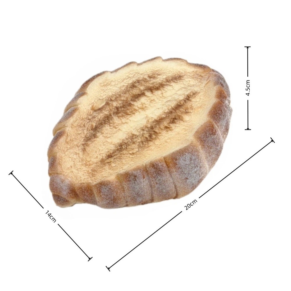 Photography Interest - Soft PU Faux Bread Realistic Non-Toxic