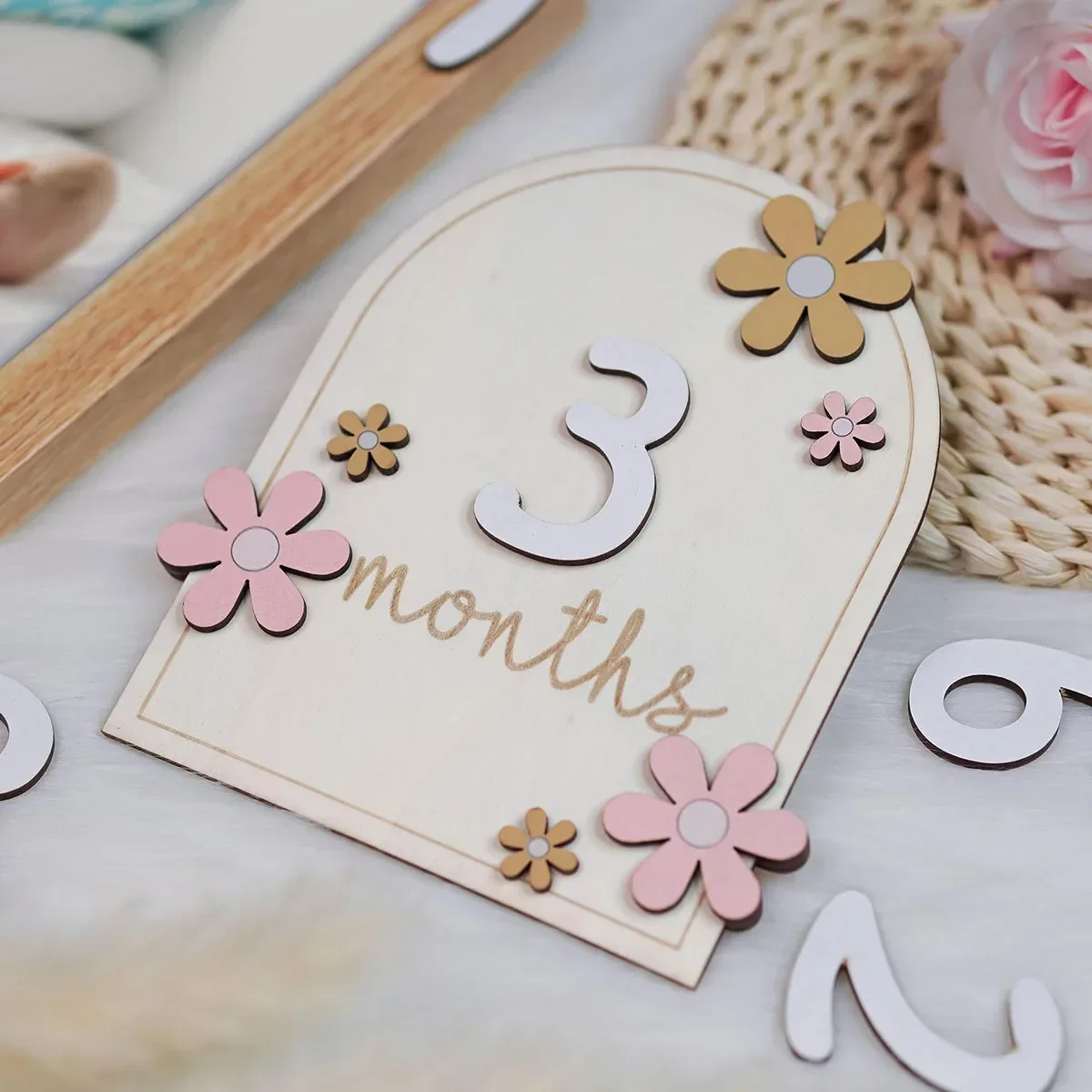 Photography Cheat Sheet - Newborn Photography Props Baby Monthly Milestone