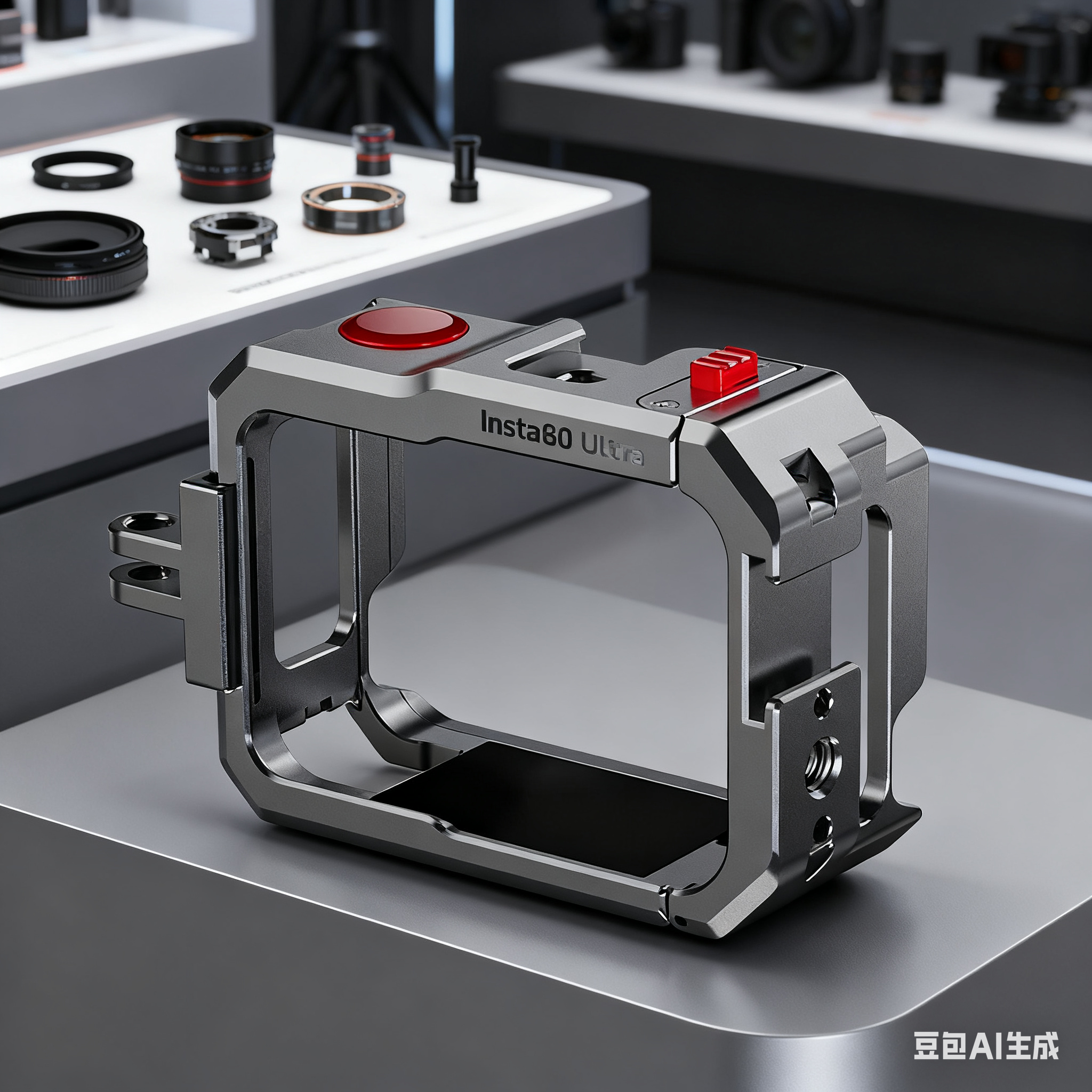 Camera Cage Baseplate - 1pc Camera Protective Border Metal Quick-Release