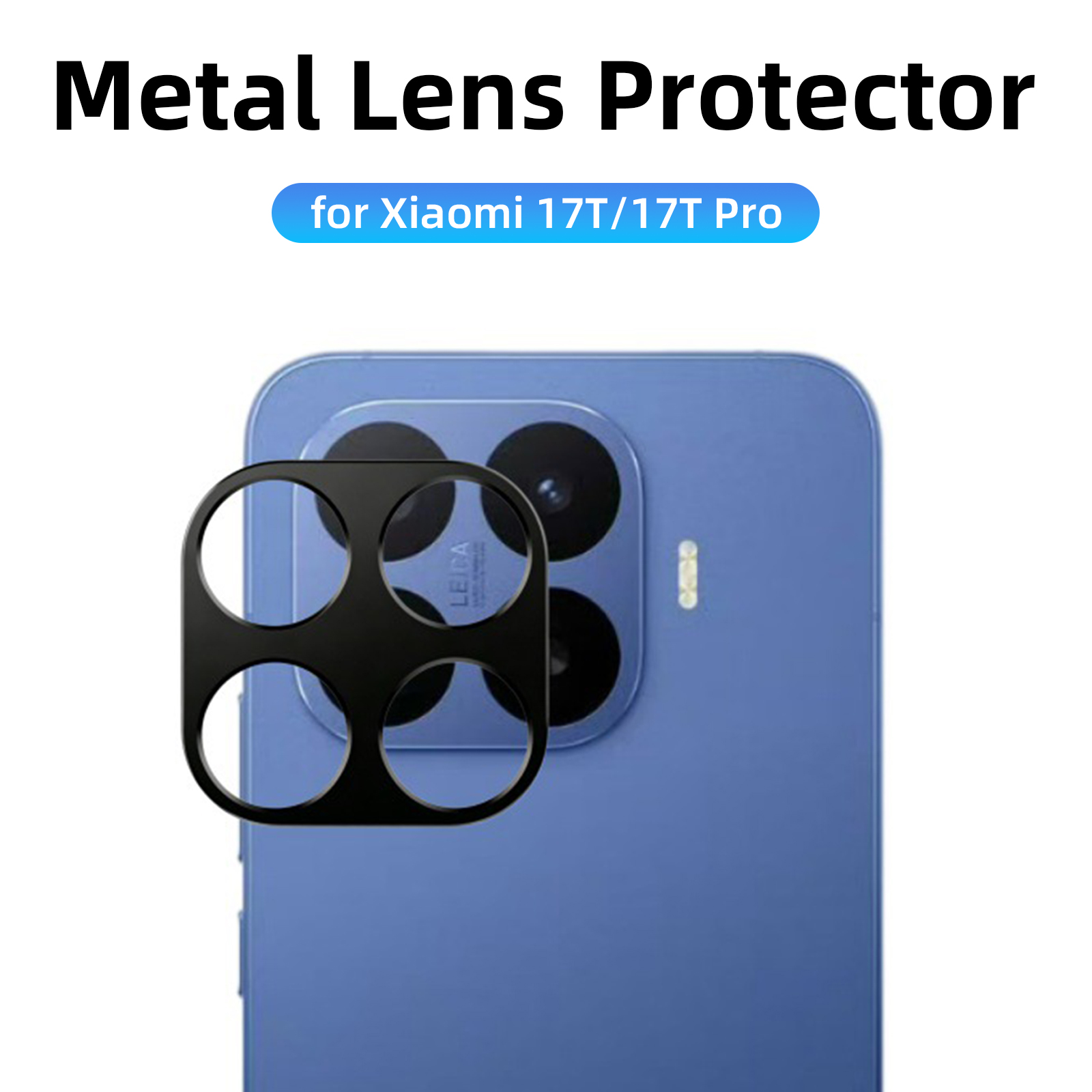Photography Xiaomi - Aluminum Metal Camera Lens Protector for