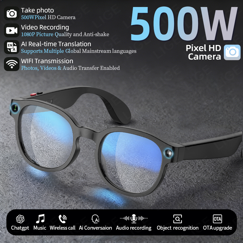 Photography Hd - LIGE AI Photography Video Smart Glasses
