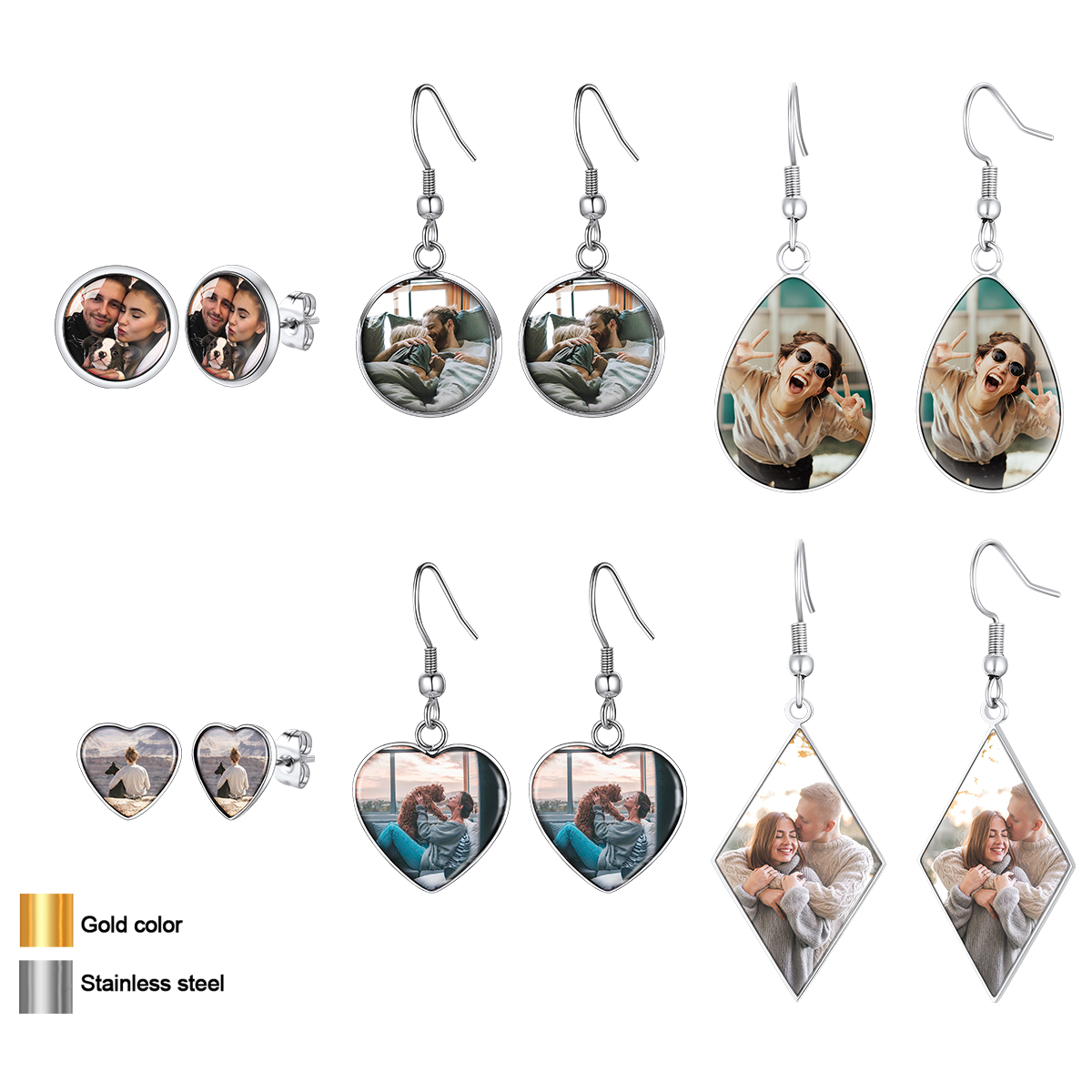 Photographic Memory - U7 Stainless Steel Custom Photos Image