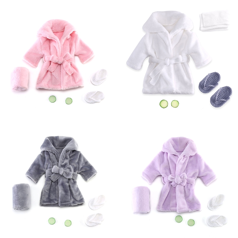 Photography Cheat Sheet - 6pcs/Set Newborn Photography Props Baby Bathrobes