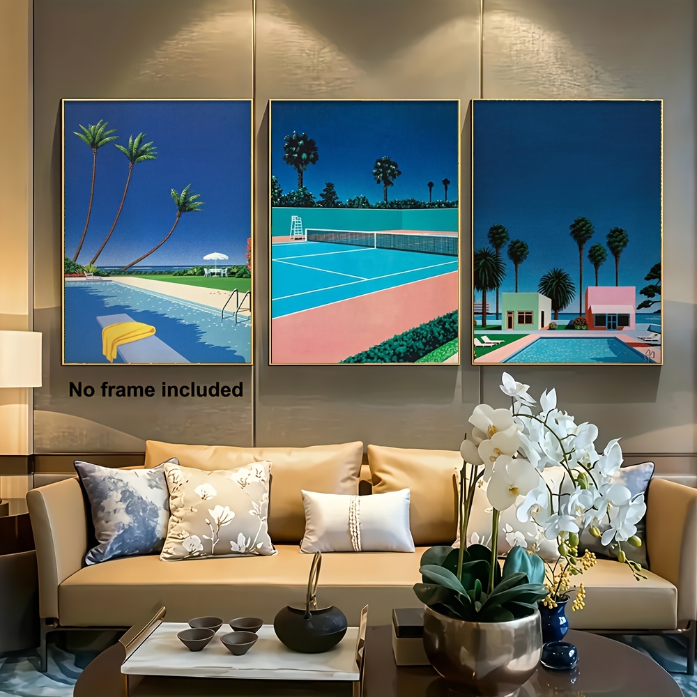 Frameless3pcs Decorative Paint - Photography Course 评论和价格
