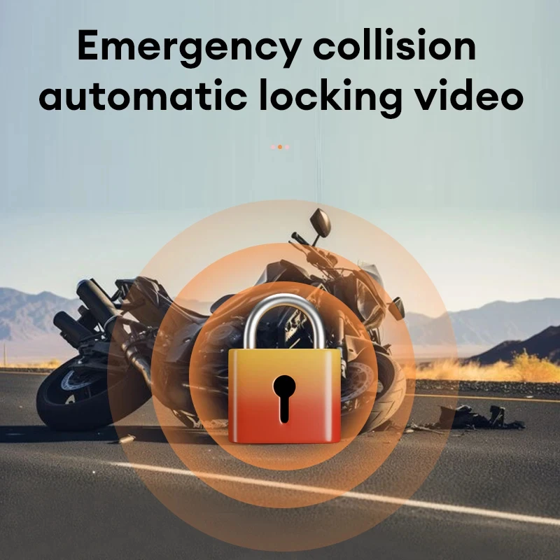 3 Inch Motorcycle Dashcam Wate - Photographic Memory 评论和价格