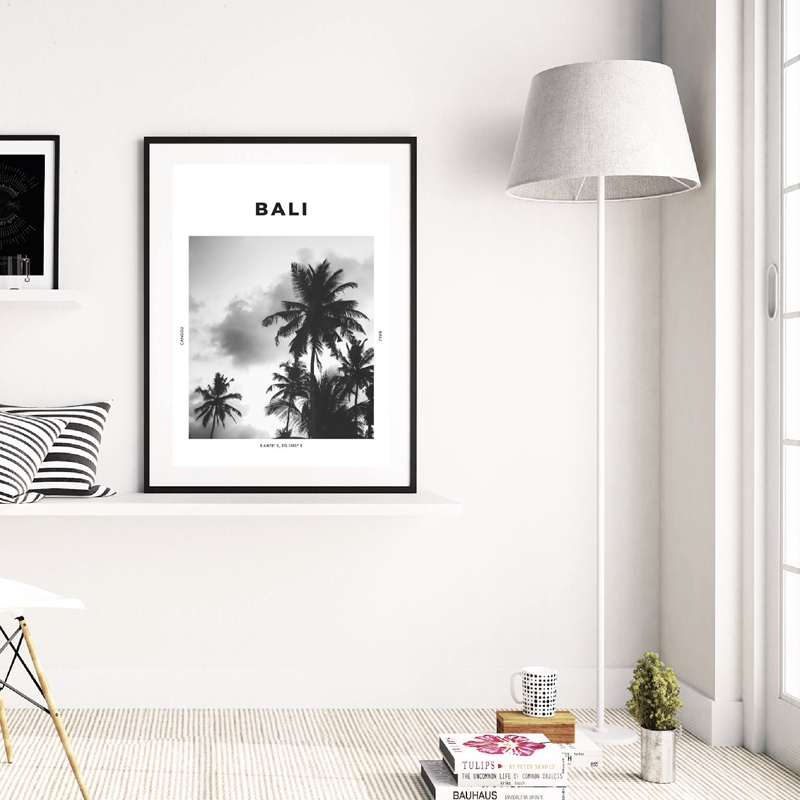 Bali Travel Print Black White  - Photography Bali 评论和价格