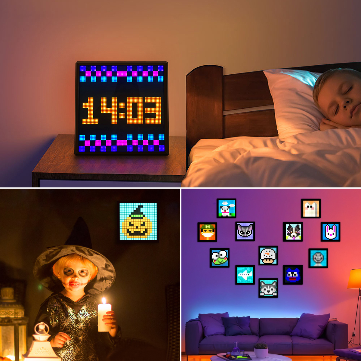 Smart RGB USB LED Matrix Pixel - Pixel Art Led Panel 评论和价格