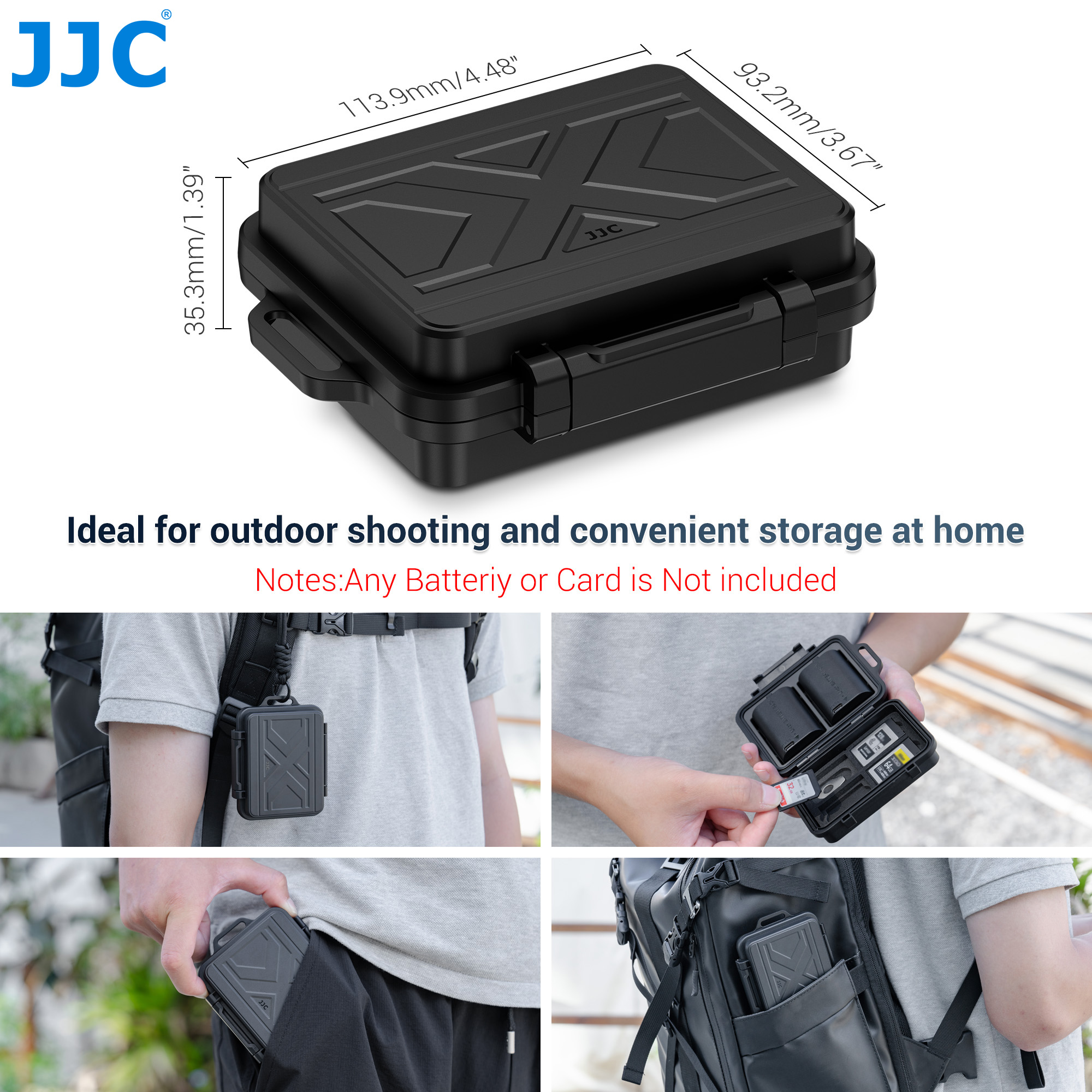JJC Camera Battery Memory Card - Camera Battery Grip 评论和价格