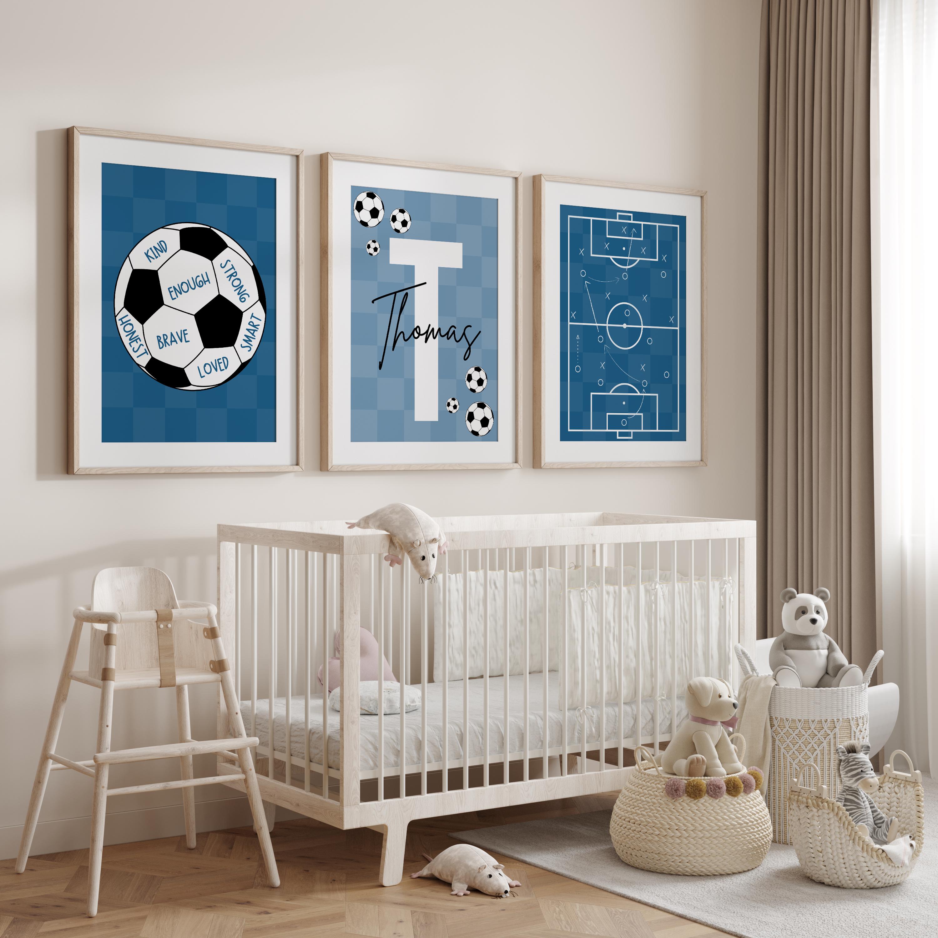 Custom Soccer Wall Art Set Aff - Photography Course 评论和价格