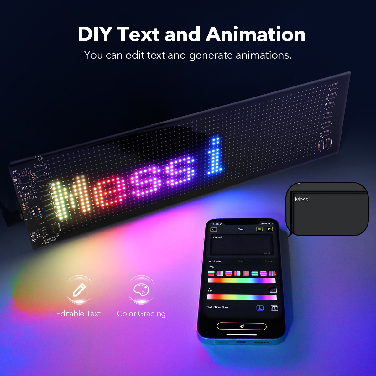 5V USB Flexible LED Panel Ligh - Pixel Art Led Panel 评论和价格