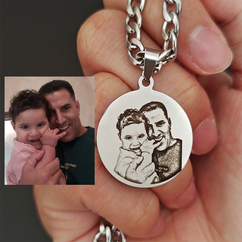 Customized Family Photo Pendan - Photographic Memory 评论和价格
