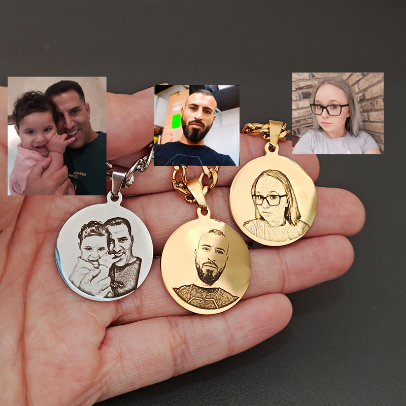 Customized Family Photo Pendan - Photographic Memory 评论和价格