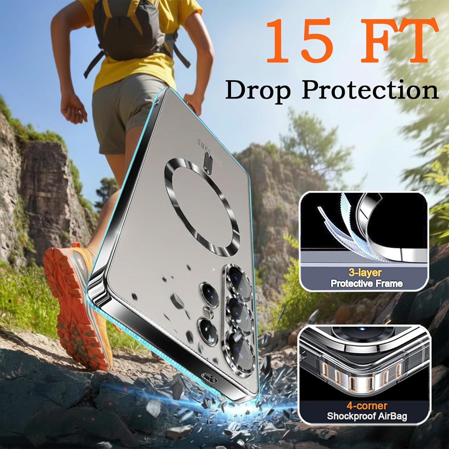 Magnetic Official Titanium Cas - Photography Kit Samsung S26 Ultra 评论和价格
