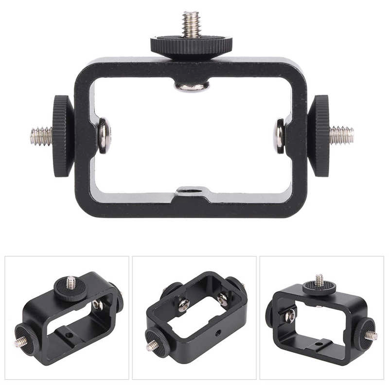 3 in 1 Holder Head Mount Flash - Camera Cage Baseplate 评论和价格