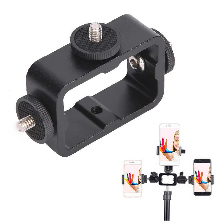 3 in 1 Holder Head Mount Flash - Camera Cage Baseplate 评论和价格
