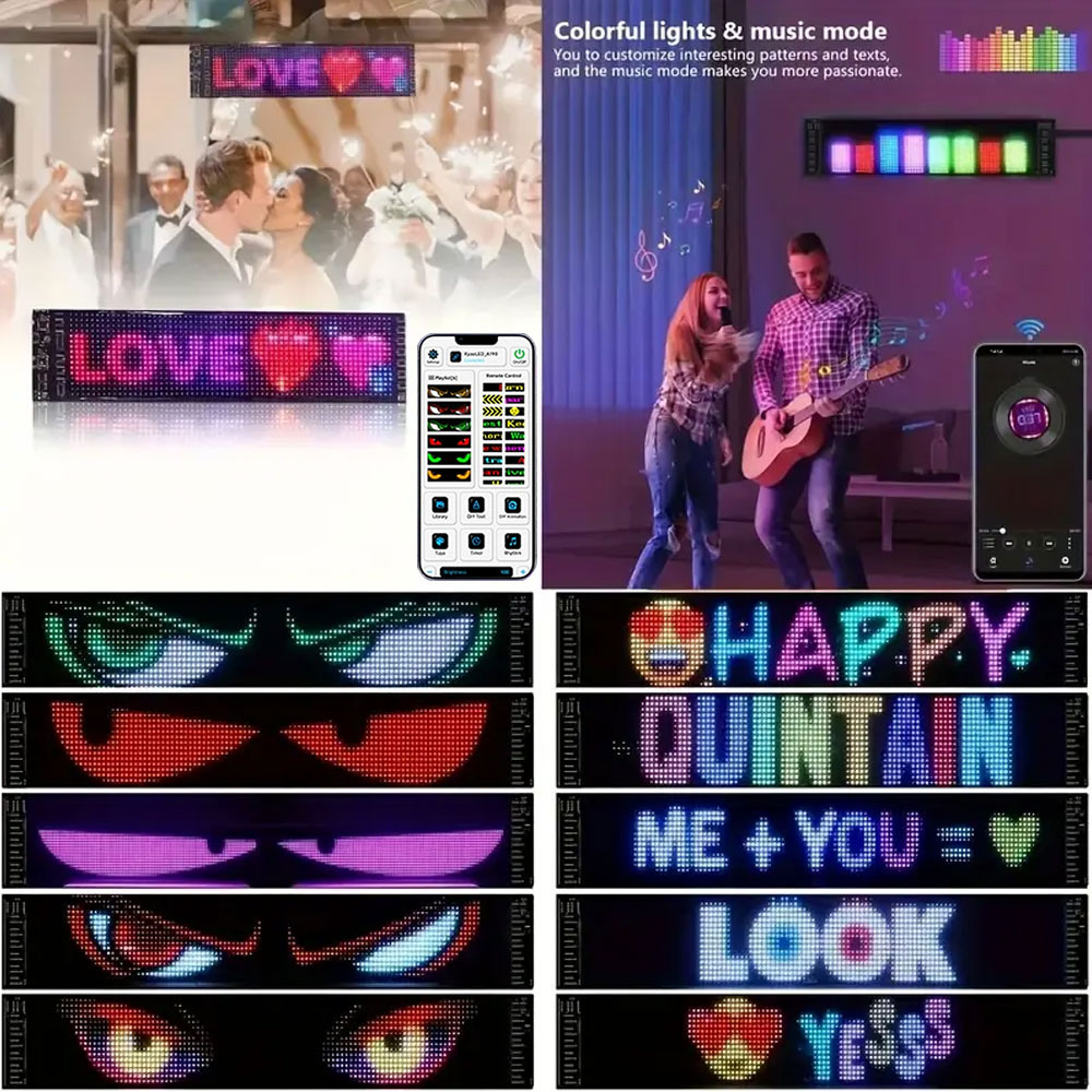 RGB LED Matrix Pixel Panel Fle - Pixel Art Led Panel 评论和价格