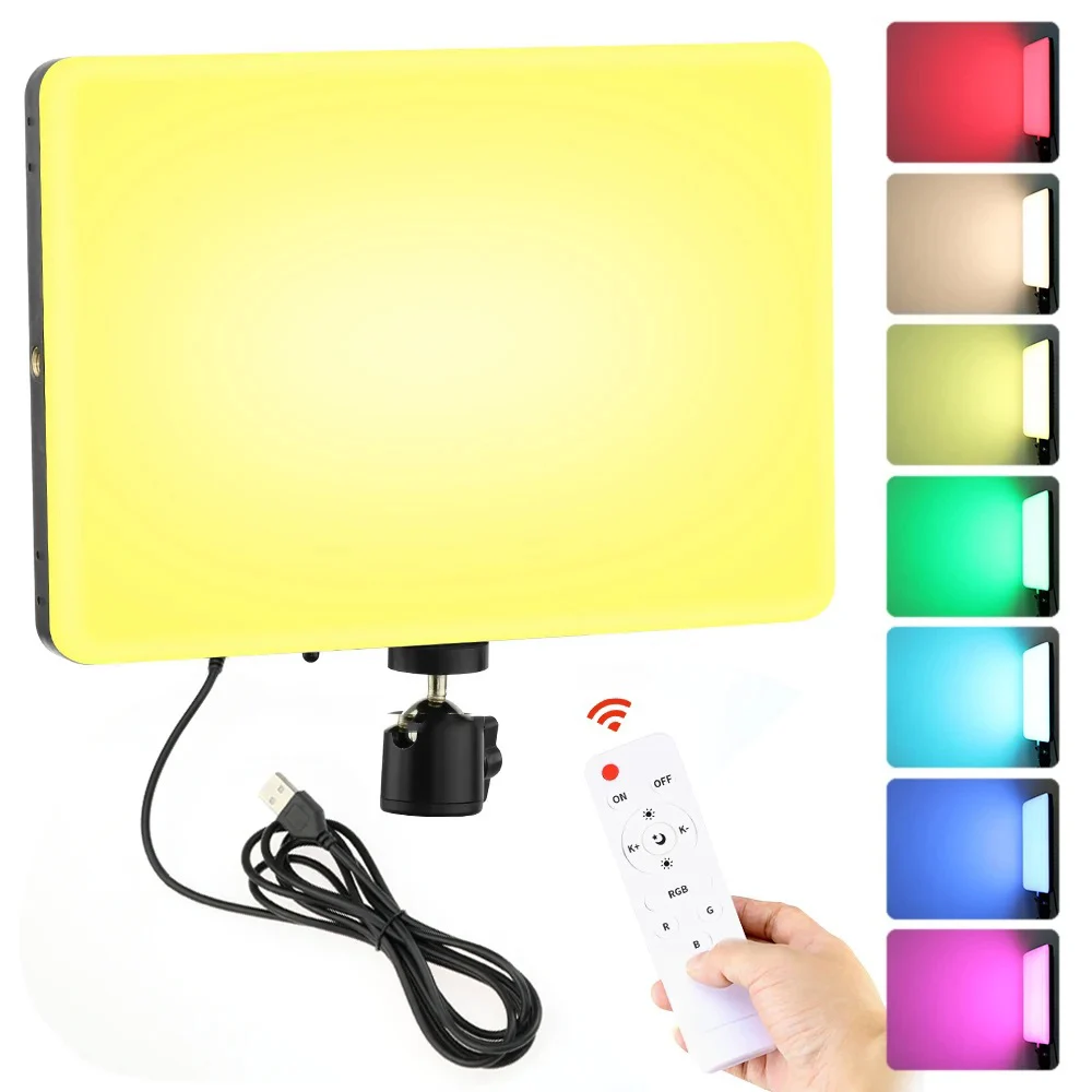 10IN RGB LED Video Light Remot - Pixel Art Led Panel 评论和价格