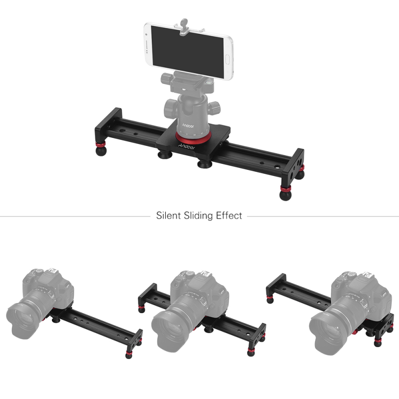 Andoer 50cm/20inch Aluminum Al - Camera Slider Rail 评论和价格