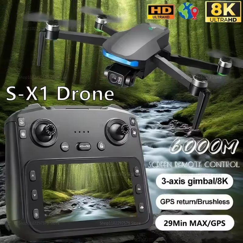 S-X1 GPS New Drone Professiona - Photography Prompt 评论和价格