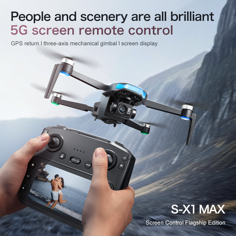 S-X1 GPS New Drone Professiona - Photography Prompt 评论和价格