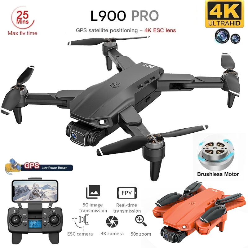 L900 Pro GPS Drone 4K Professi - Photography Hd 评论和价格