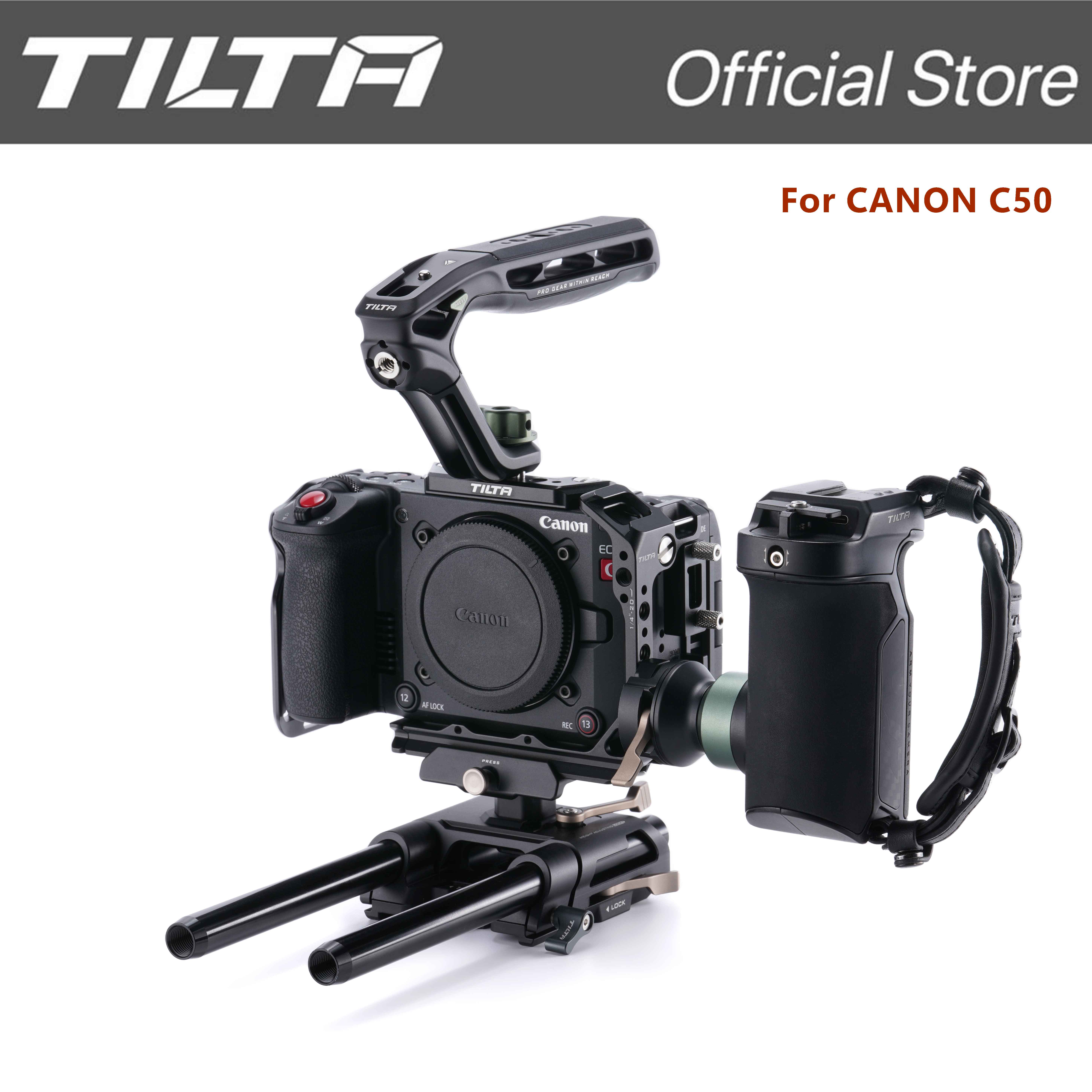 TILTA C50 Cage For Canon C50 F - Camera Cage Baseplate 评论和价格