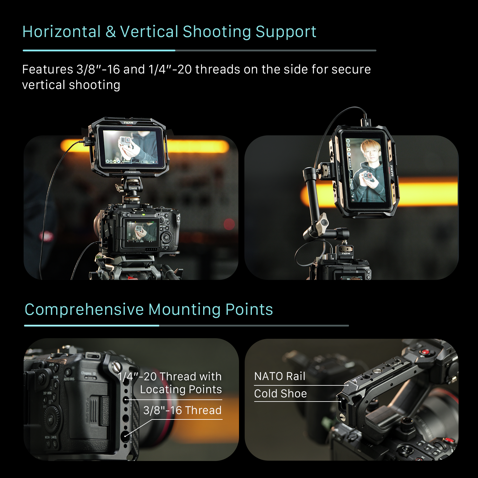 TILTA C50 Cage For Canon C50 F - Camera Cage Baseplate 评论和价格