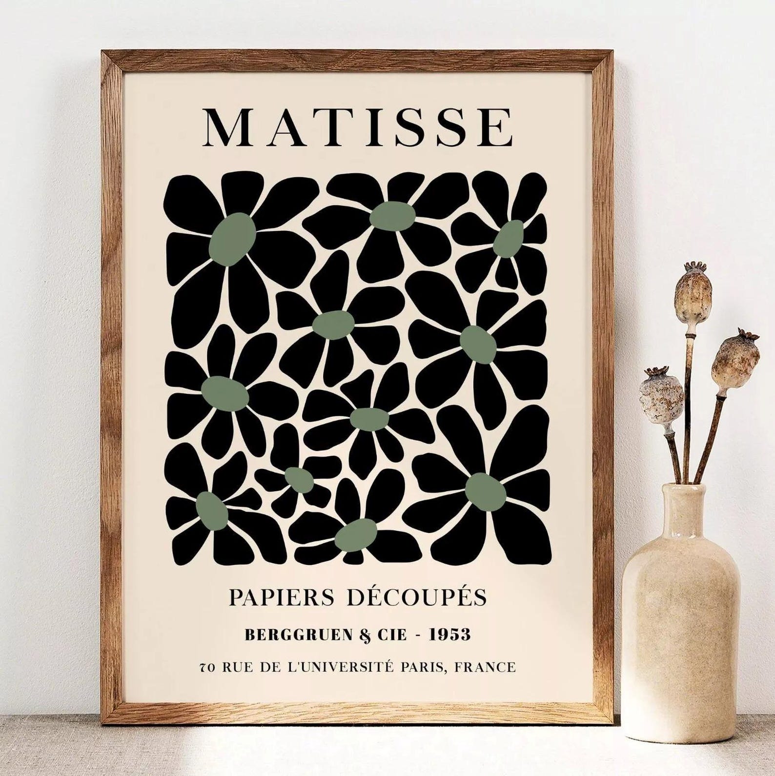 3pcs/set Retro Matisse Canvas  - Photography Course 评论和价格