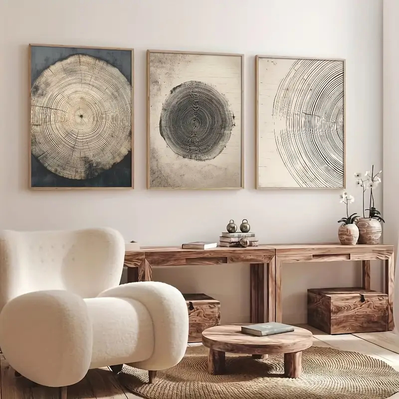 3pcs/Set Abstract Tree Ring Ca - Photography Course 评论和价格