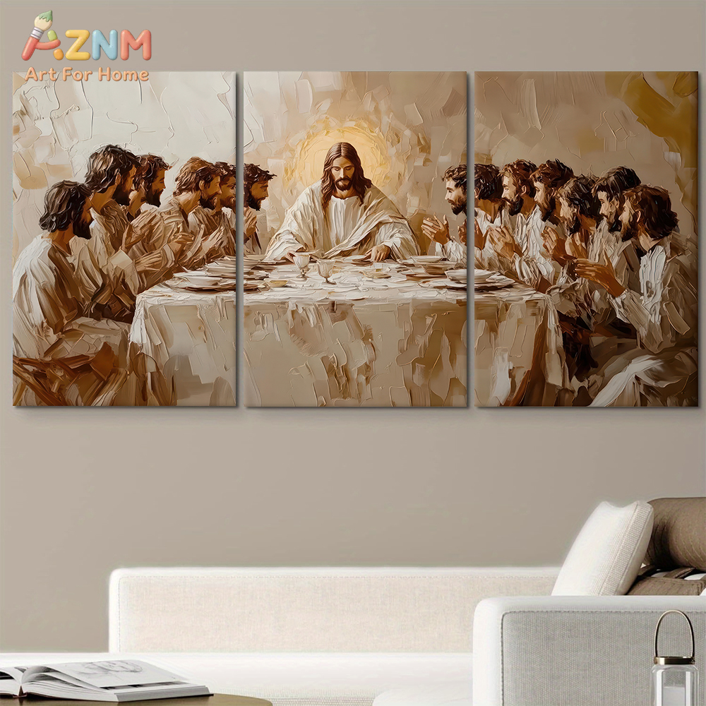 3PCS The Last Supper Abstract  - Photography Course 评论和价格