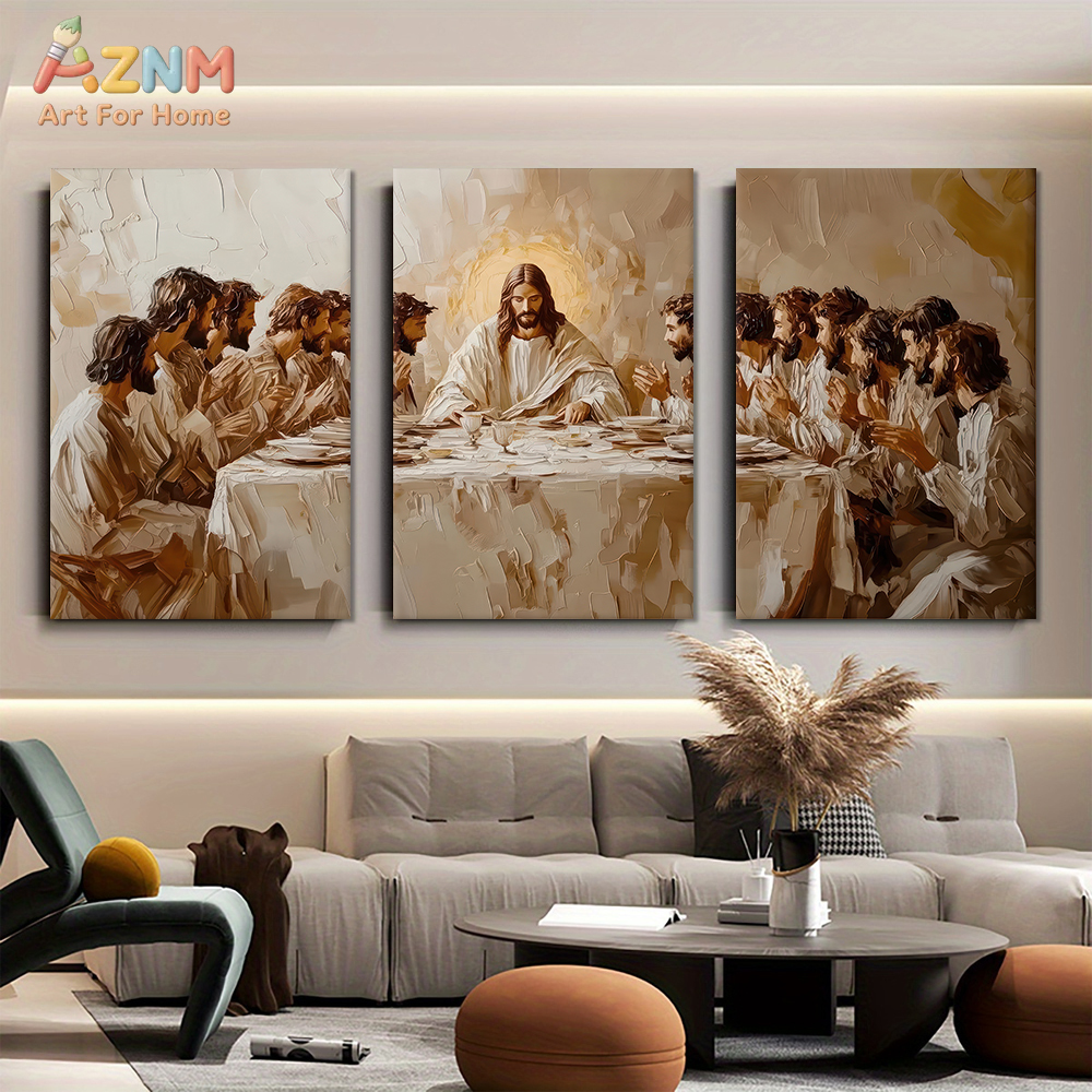 3PCS The Last Supper Abstract  - Photography Course 评论和价格