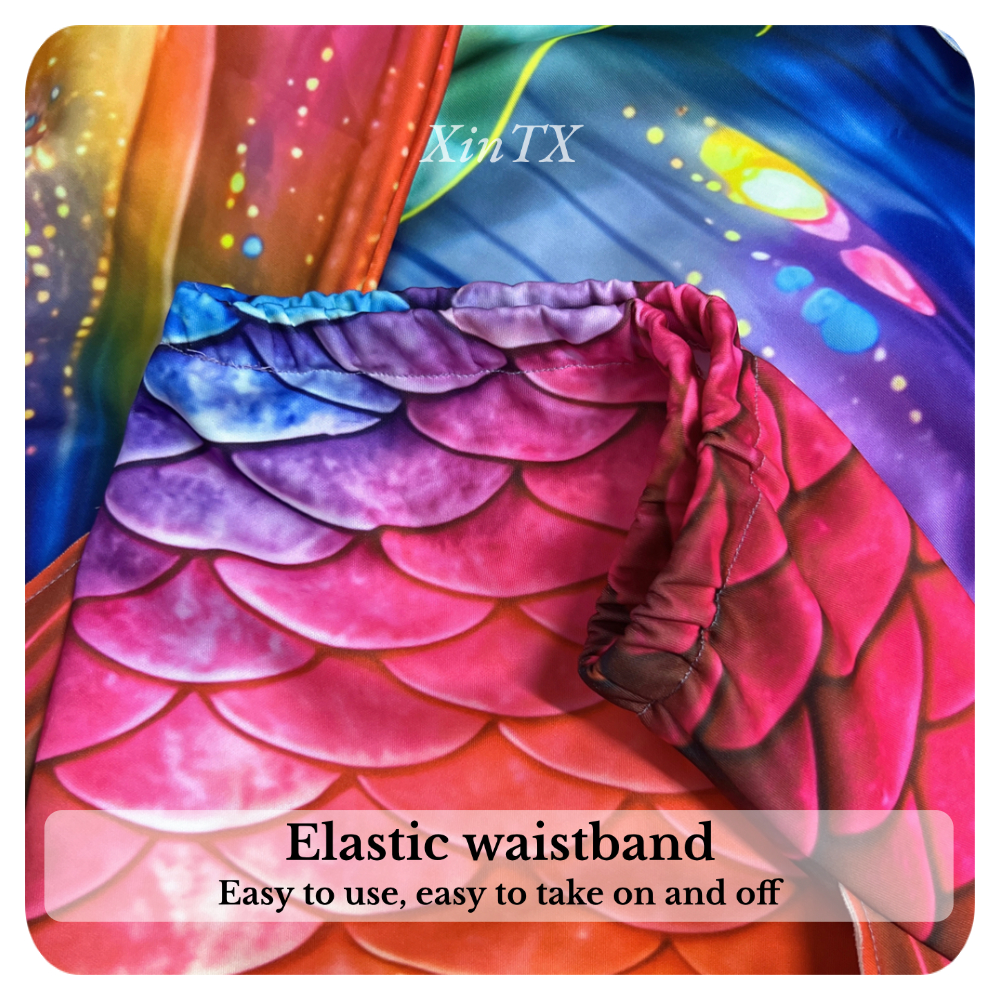 Mermaid tail rainbow-colored l - Photography Hd 评论和价格