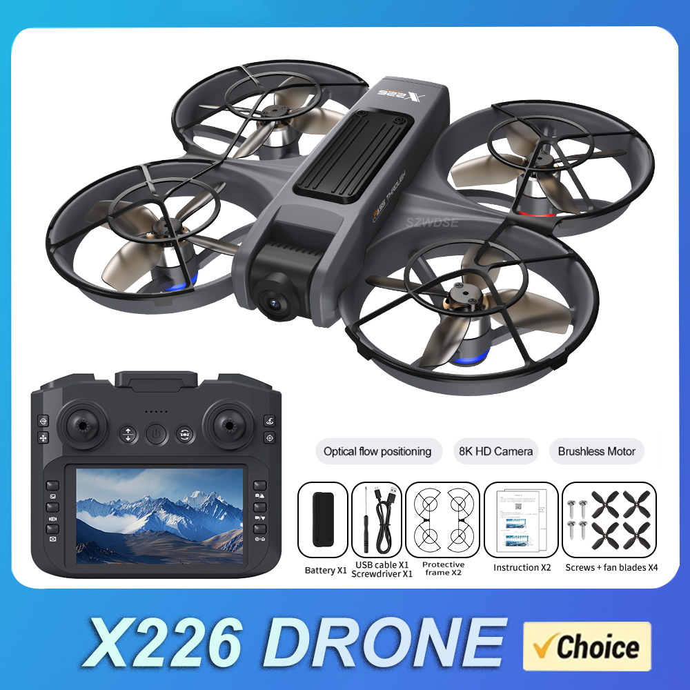 NEW X226 RC Drone 2.4G 5G WIFI - Photography Hd 评论和价格