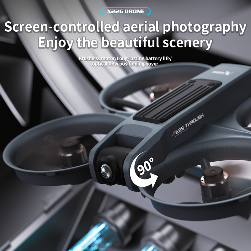 NEW X226 RC Drone 2.4G 5G WIFI - Photography Hd 评论和价格