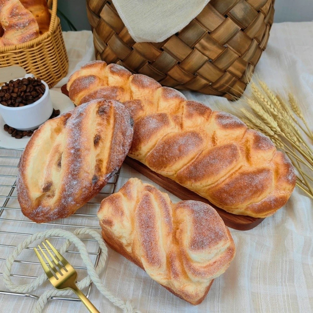 Soft PU Faux Bread Non-Toxic I - Photography Interest 评论和价格