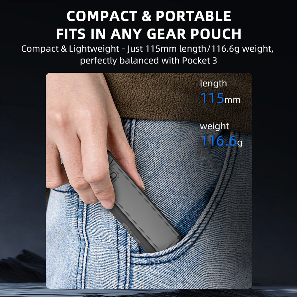 For DJI Osmo Pocket 3 Portable - Camera Battery Grip 评论和价格