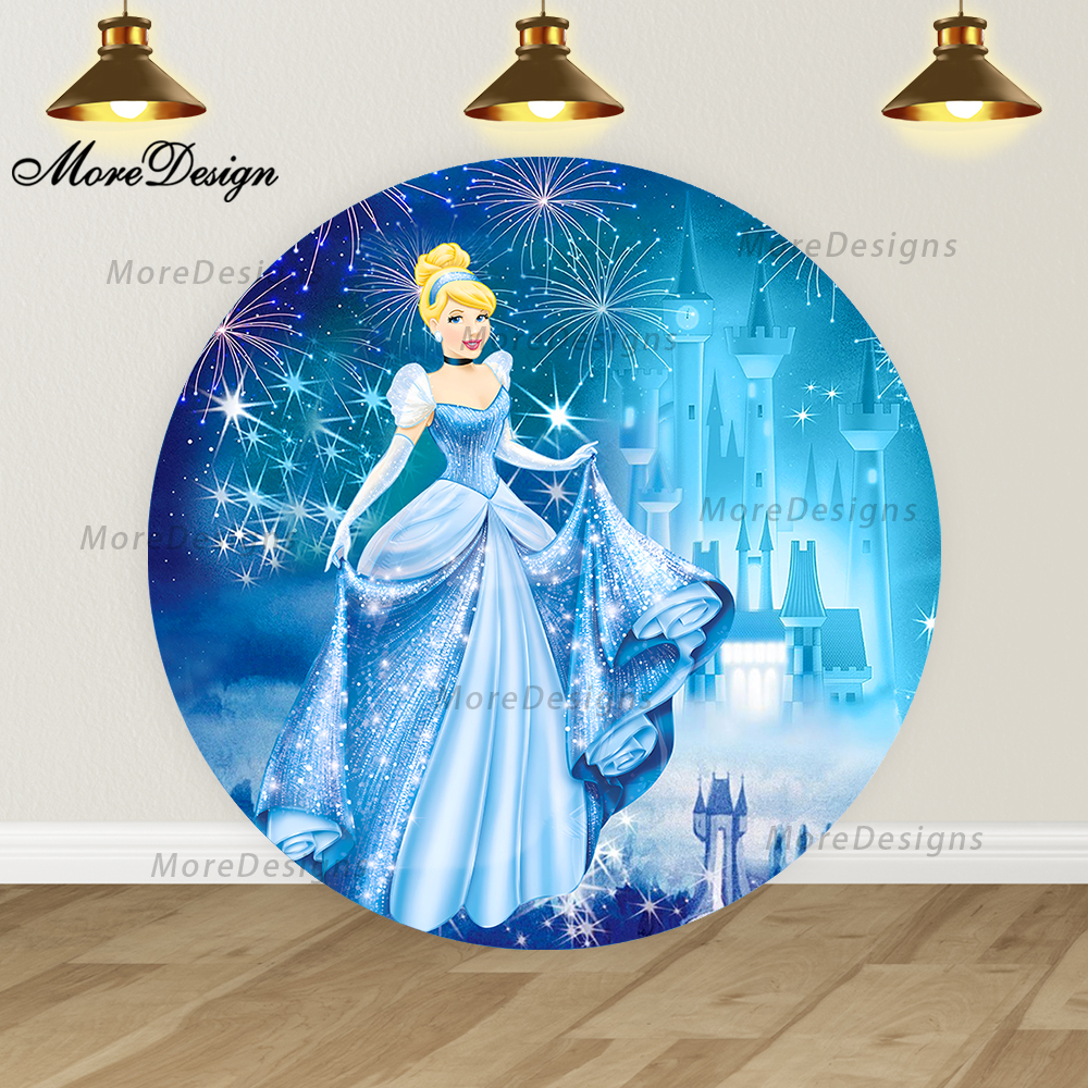 Cinderella Round Backdrop Baby - Photography Cheat Sheet 评论和价格