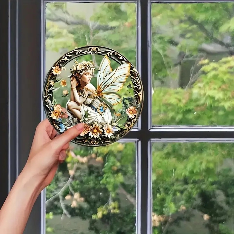 Round Fairy Angel 8in acrylic  - Photography Prompt 评论和价格