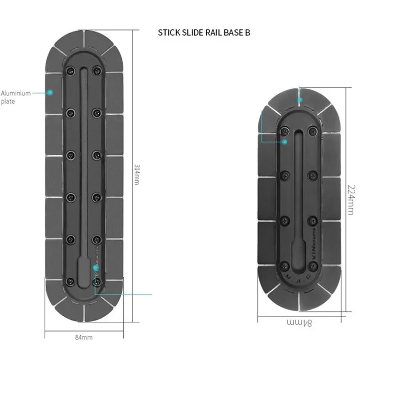 Sticky Tape Base Rail Bracket  - Camera Slider Rail 评论和价格