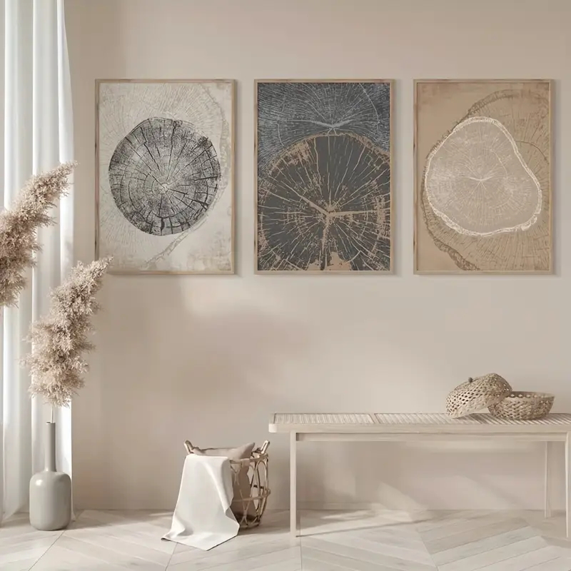 3pcs/Set Nordic-style Tree Rin - Photography Course 评论和价格