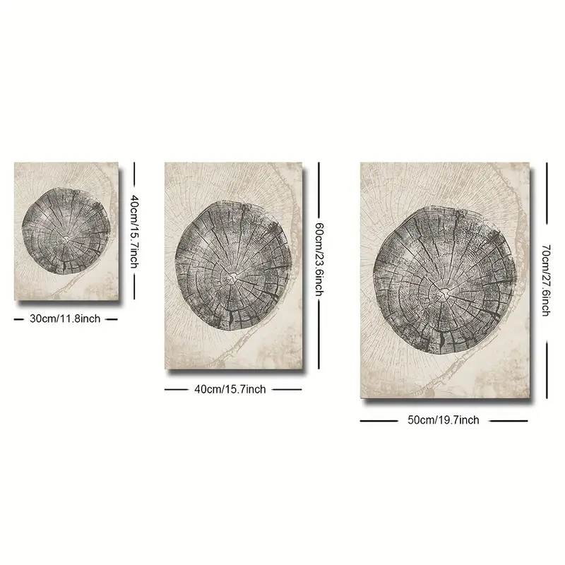 3pcs/Set Nordic-style Tree Rin - Photography Course 评论和价格