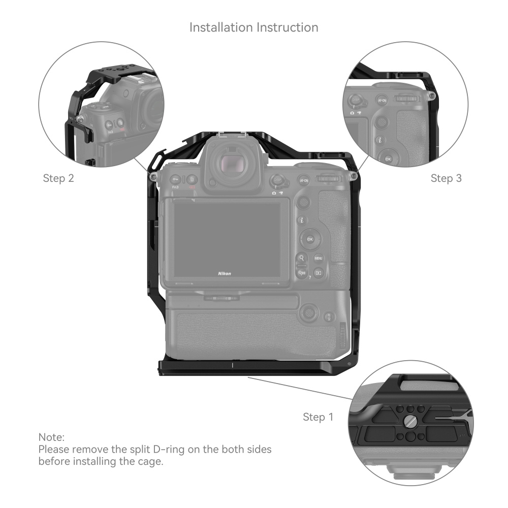 SmallRig Camera Cage for Nikon - Camera Battery Grip 评论和价格