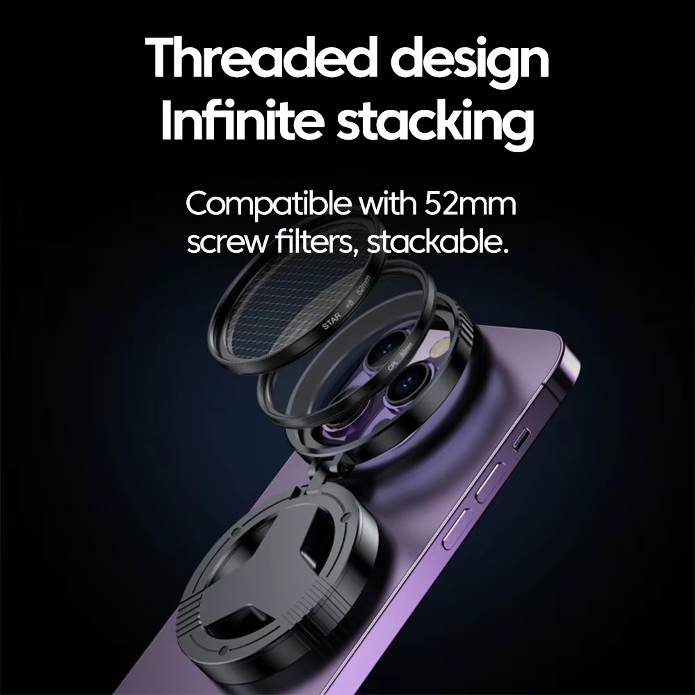 Magnetic Holder Universal 52MM - Photography Kit Samsung S26 Ultra 评论和价格