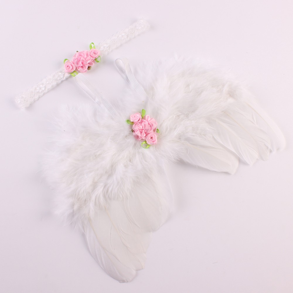 2pcs/set Cute Newborn Angel Fe - Photography Cheat Sheet 评论和价格
