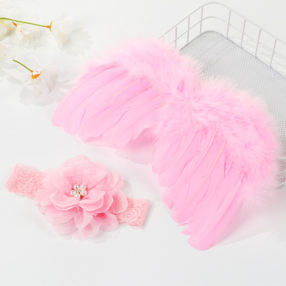 2pcs/set Cute Newborn Angel Fe - Photography Cheat Sheet 评论和价格