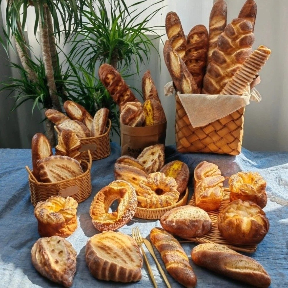 Soft PU Faux Bread Realistic N - Photography Interest 评论和价格