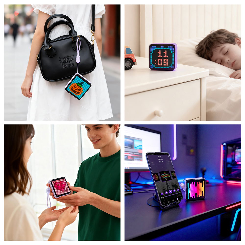 LED Pixel Display Night Light  - Pixel Art Led Panel 评论和价格