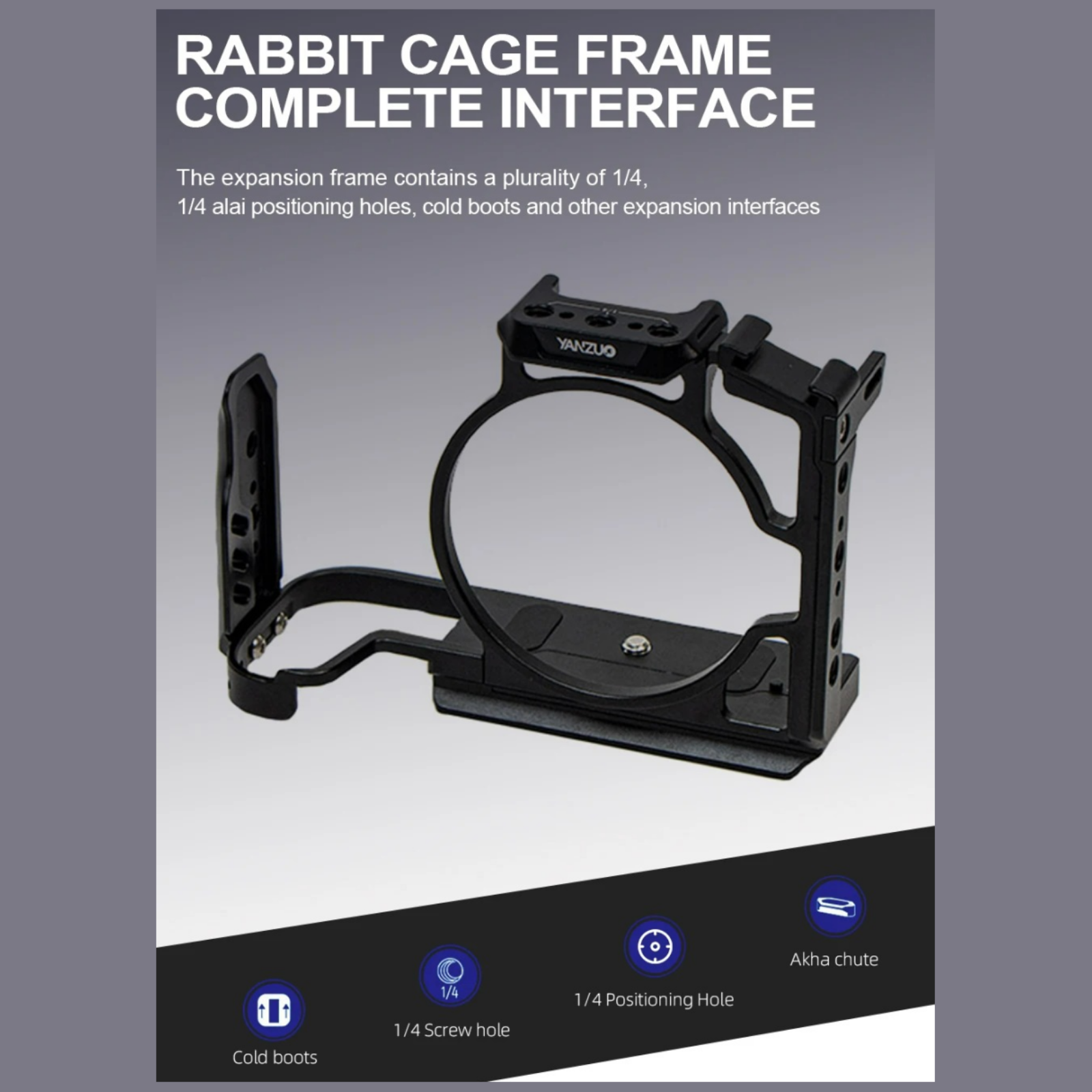 YANZUO Camera Cage Suitable fo - Camera Cage Baseplate 评论和价格