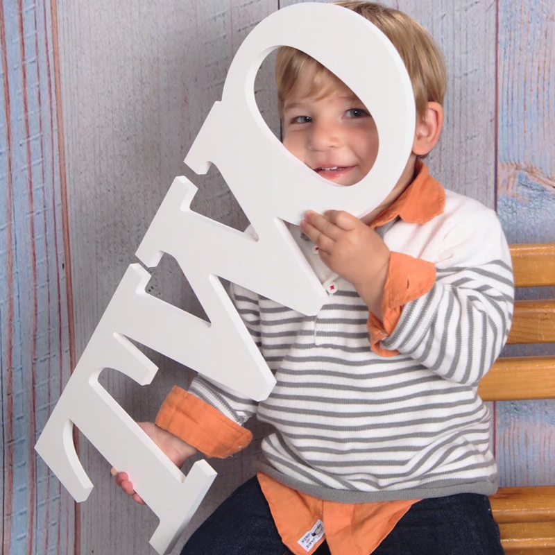 custom TWO Sign - Kids' Photo  - Photography Prompt 评论和价格